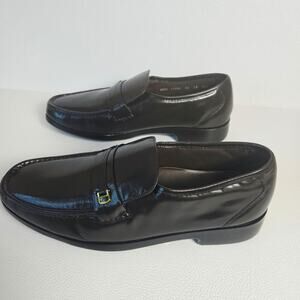 Florsheim Riva Shoes Mens 13 EEE Brown Leather Comfortech Slip-On Dress Loafers